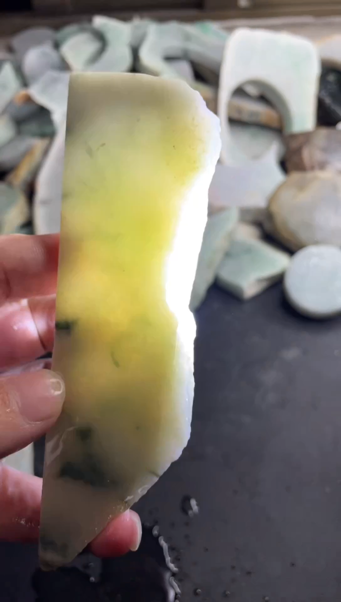 翡翠未镶嵌颈饰天然翡翠玉石11