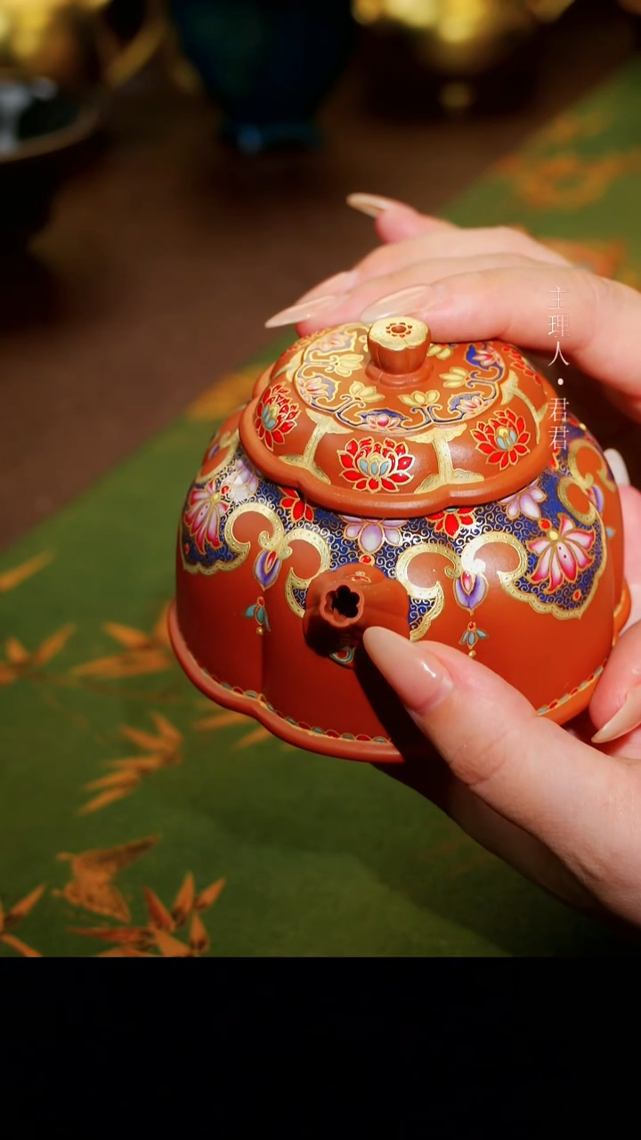 茶杯紫砂【宜景窑系列】壶
