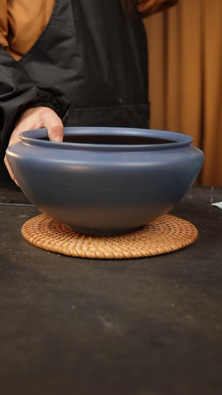 【闪购商品】瓷片泥泥手工花盆