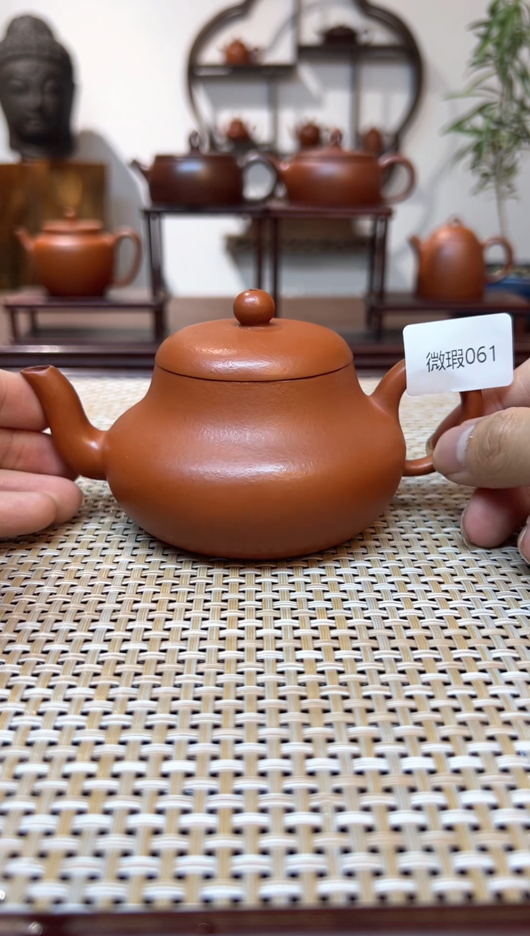 【闪购商品】紫砂茶壶原矿全手工紫砂壶【微瑕061】