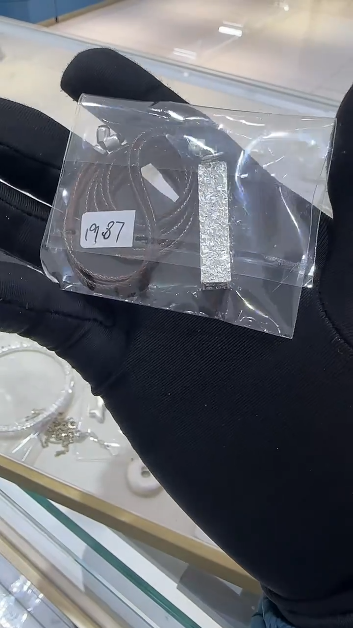 珐琅足银吊坠碎冰冰