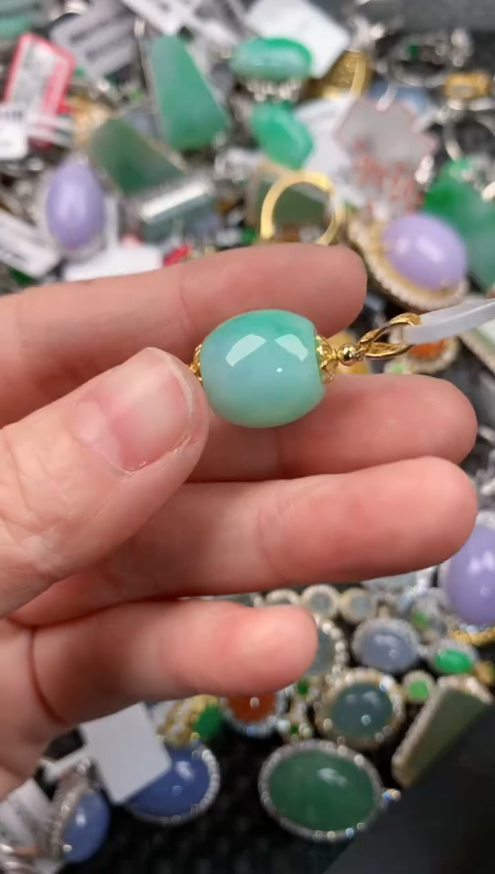 银S925镶嵌戒指翡翠11-11-11   5