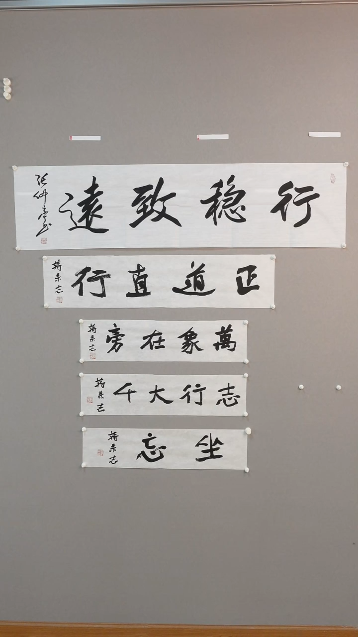 书法协会会员老师软片作品-不含框