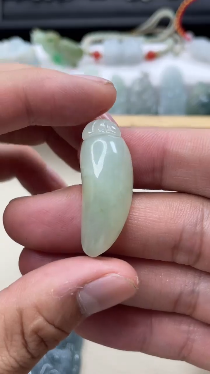 吊坠(不含链)未镶嵌翡翠天然翡翠A货7