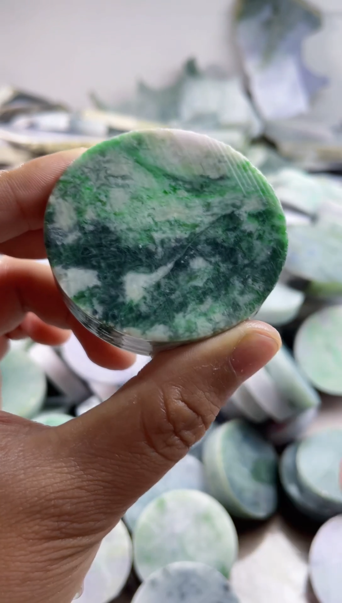 翡翠裸石天然缅甸A货翡翠462