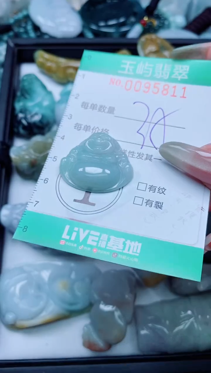 【闪购商品】翡翠颈饰未镶嵌闪购0095811