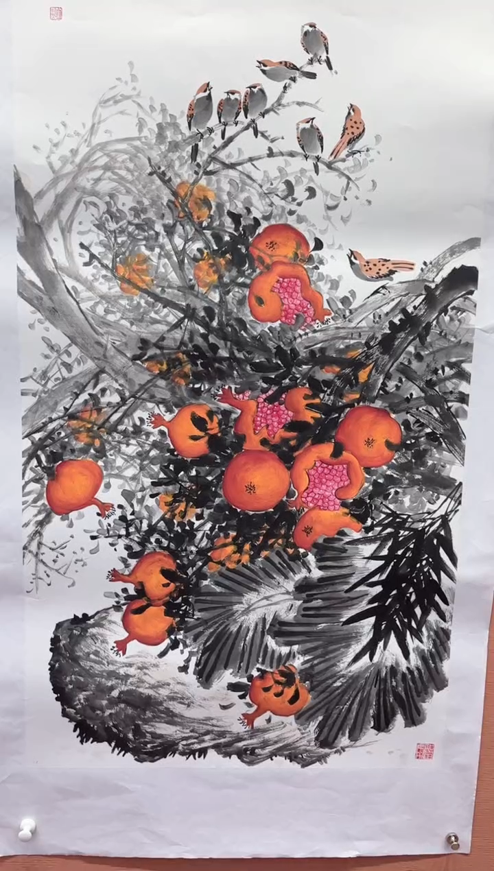 国画老**号师立照老师国画作品