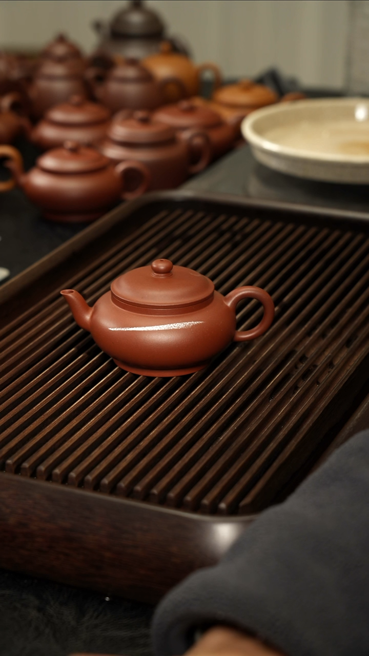 茶壶紫砂茶*人红皮龙盖子松的允卿宫灯