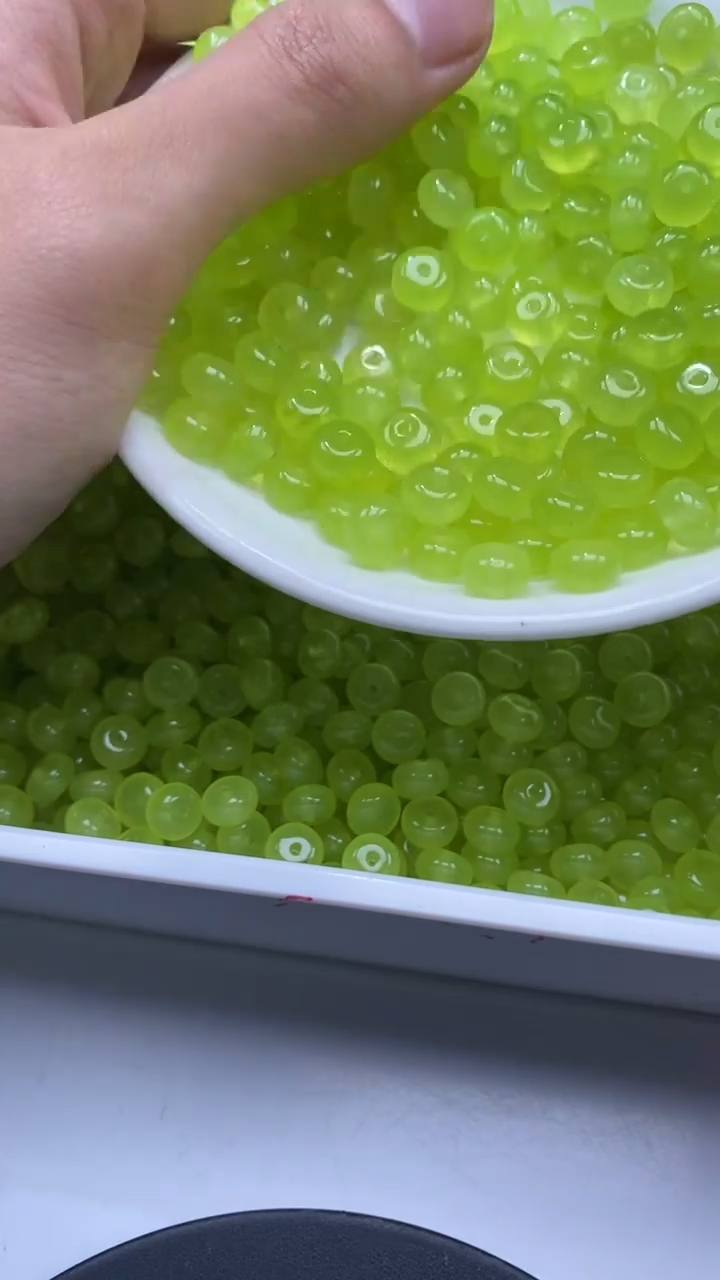 未镶嵌颈饰玛瑙/玉髓W3286 冰葡萄算盘8*4MM 20颗