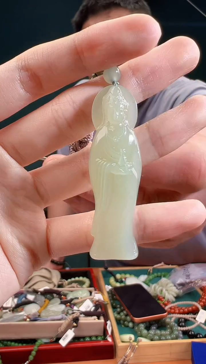 颈饰未镶嵌和田玉多样性发货 拍一单发一个