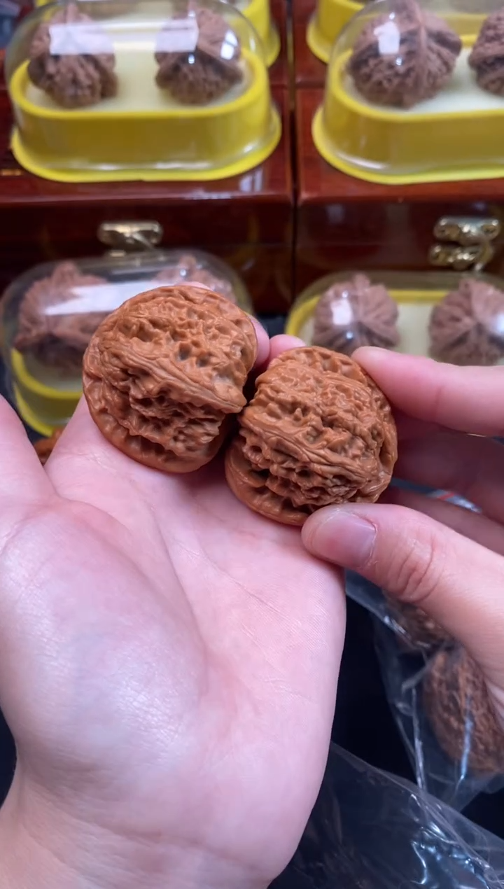 把件文玩核桃白狮子42尺Q826