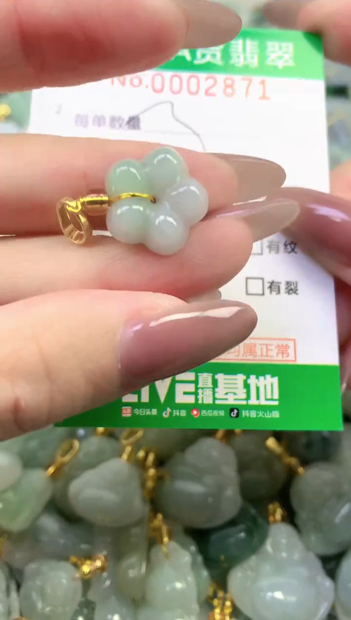 颈饰未镶嵌翡翠纯天然缅甸A货翡翠