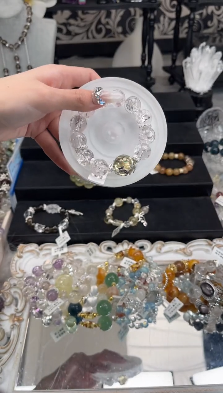【闪购商品】水晶手链未镶嵌天然水晶 多样性发货