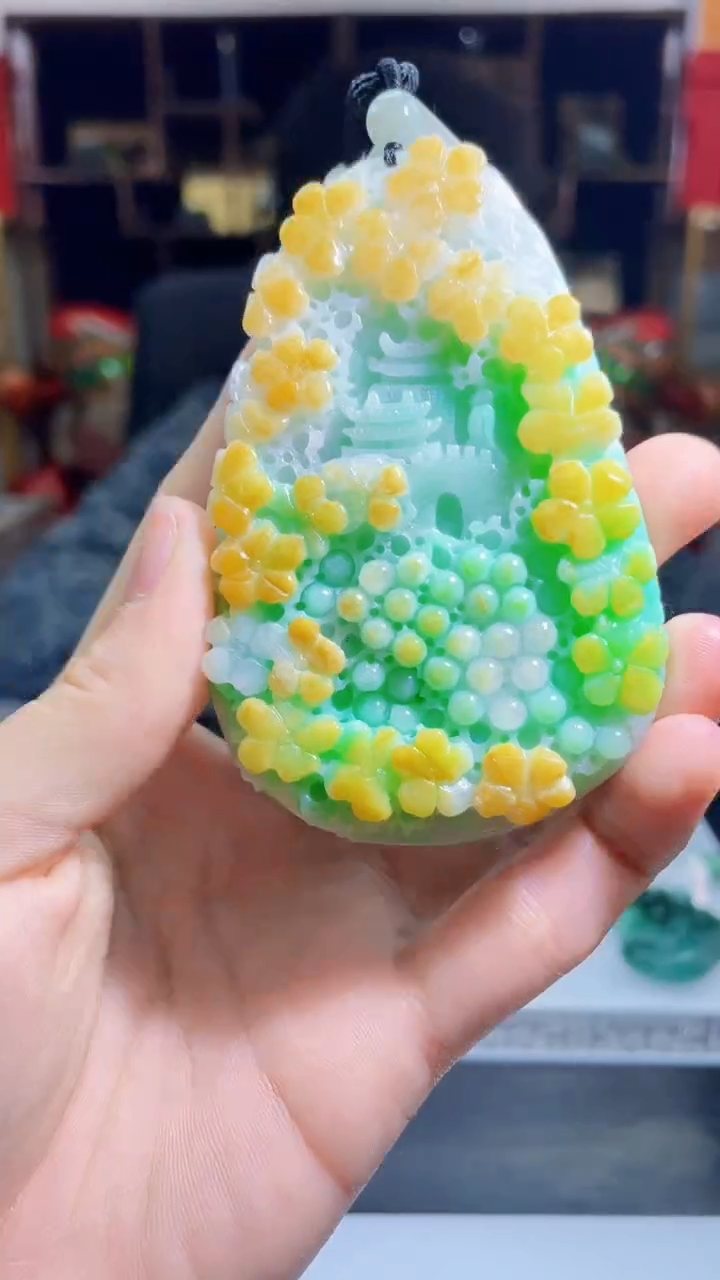 【闪购商品】翡翠吊坠(不含链)未镶嵌X123