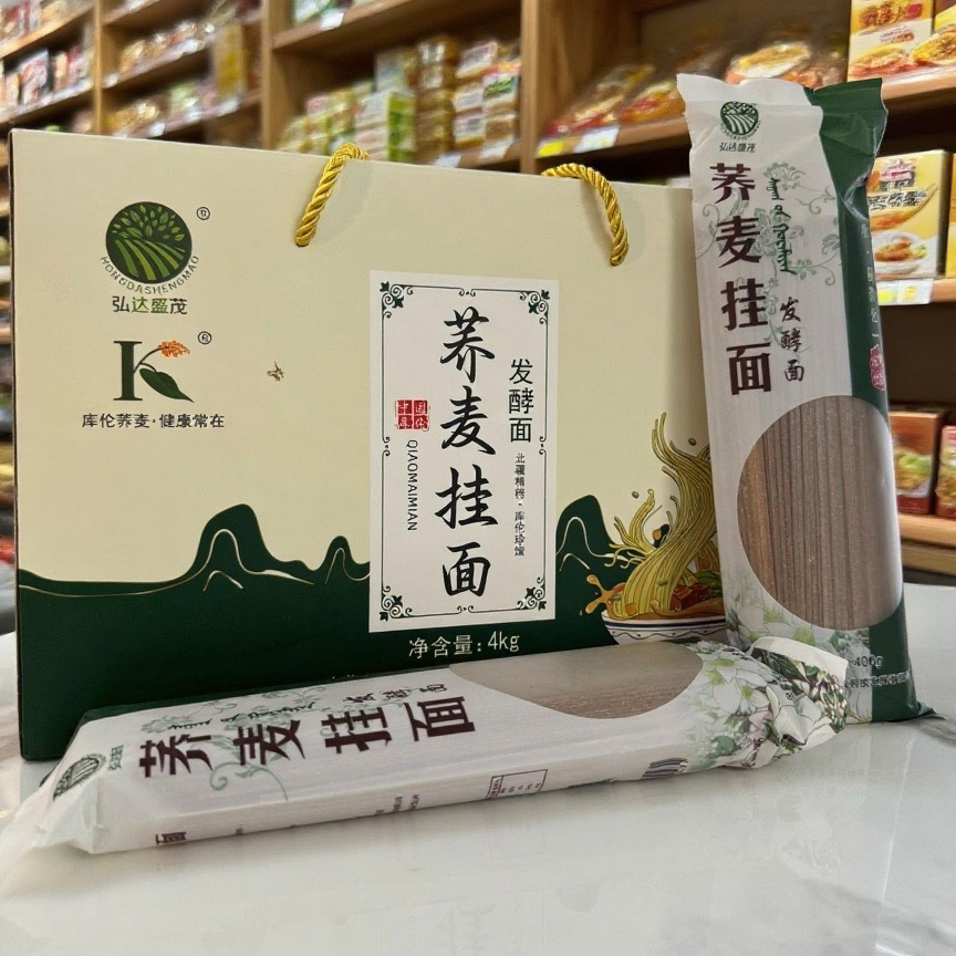 库伦荞麦挂面（发酵面）5袋包邮