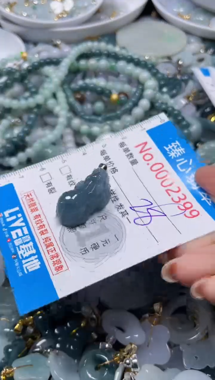 颈饰未镶嵌翡翠2399