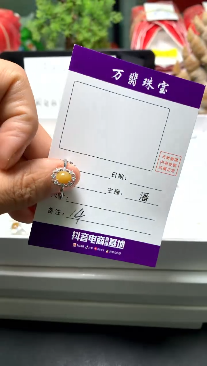 【闪购商品】翡翠戒指合金01/14潘0014