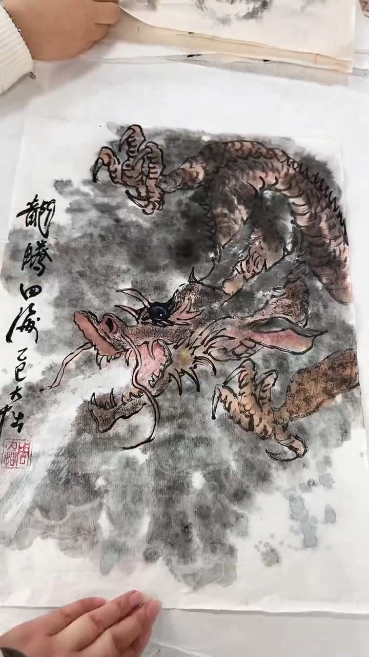 国画直播福利/国画/花鸟