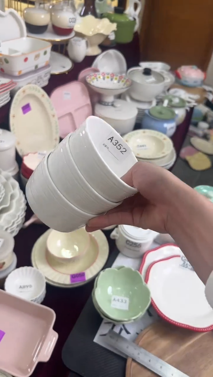 摆件陶A352-3个 仓库微瑕陶瓷清仓福利