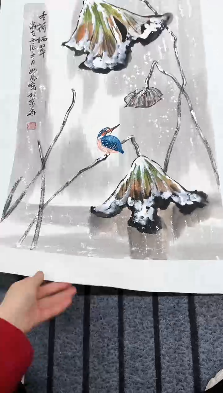 精品国画花鸟作品