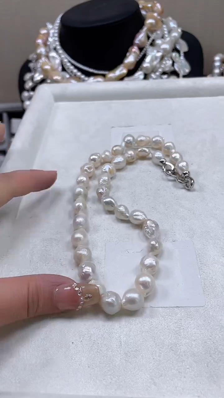 未镶嵌项链淡水珍珠【纯恬饰品】
