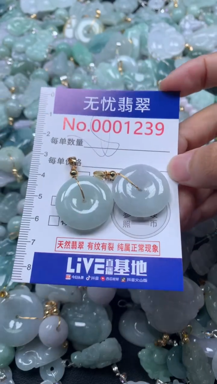 颈饰未镶嵌翡翠1239