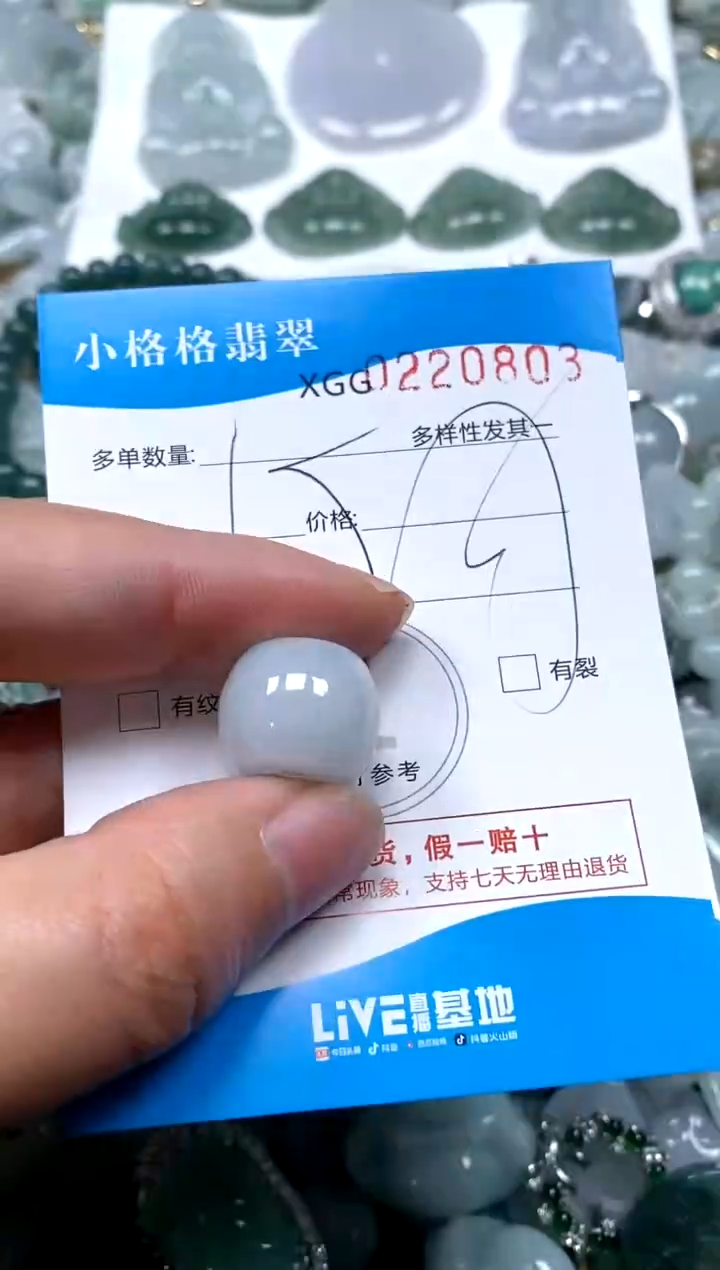 【闪购商品】翡翠颈饰未镶嵌闪购商品0220803