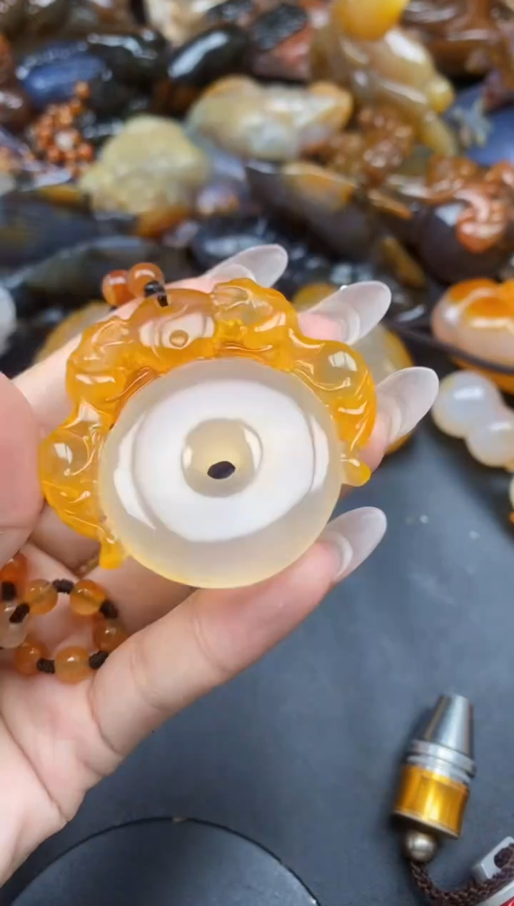 【闪购商品】玛瑙/玉髓颈饰未镶嵌ll