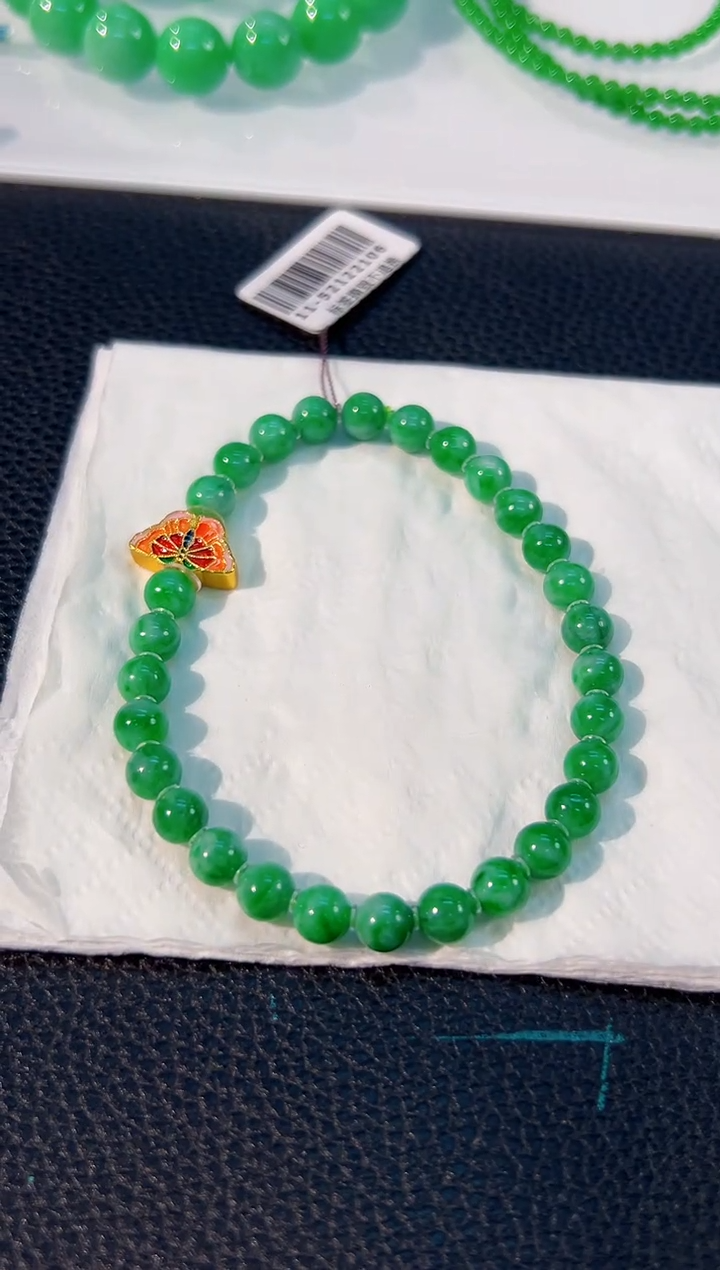 颈饰未镶嵌翡翠 缅料A货/支持复检/一件