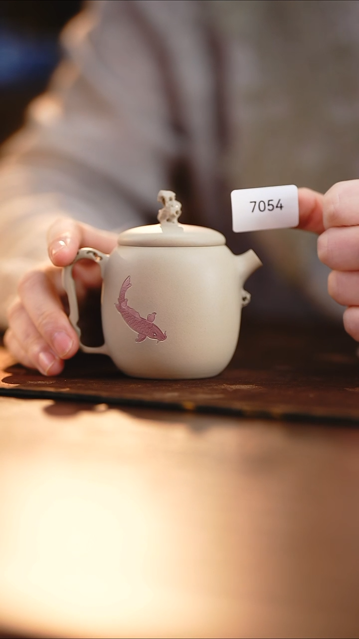 雲梦茶器紫陶茶壶7054