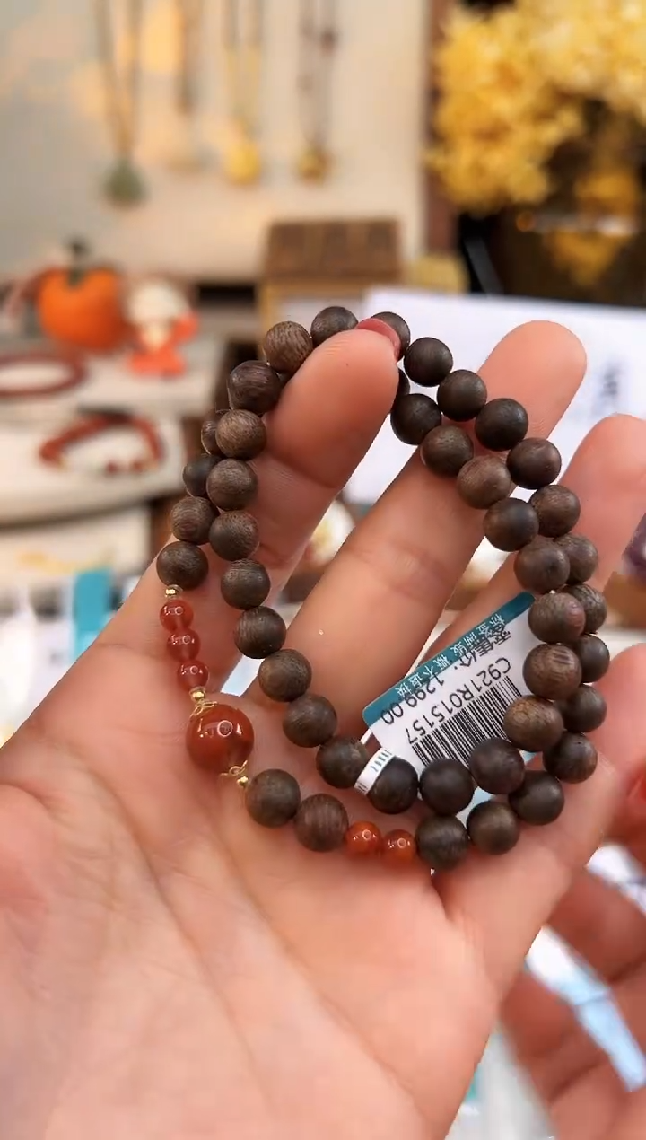 【闪购商品】南红玛瑙手饰18K金镶嵌@@C921R015157