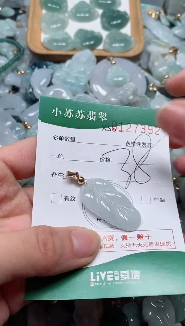 【闪购商品】翡翠颈饰未镶嵌闪购商品0127392