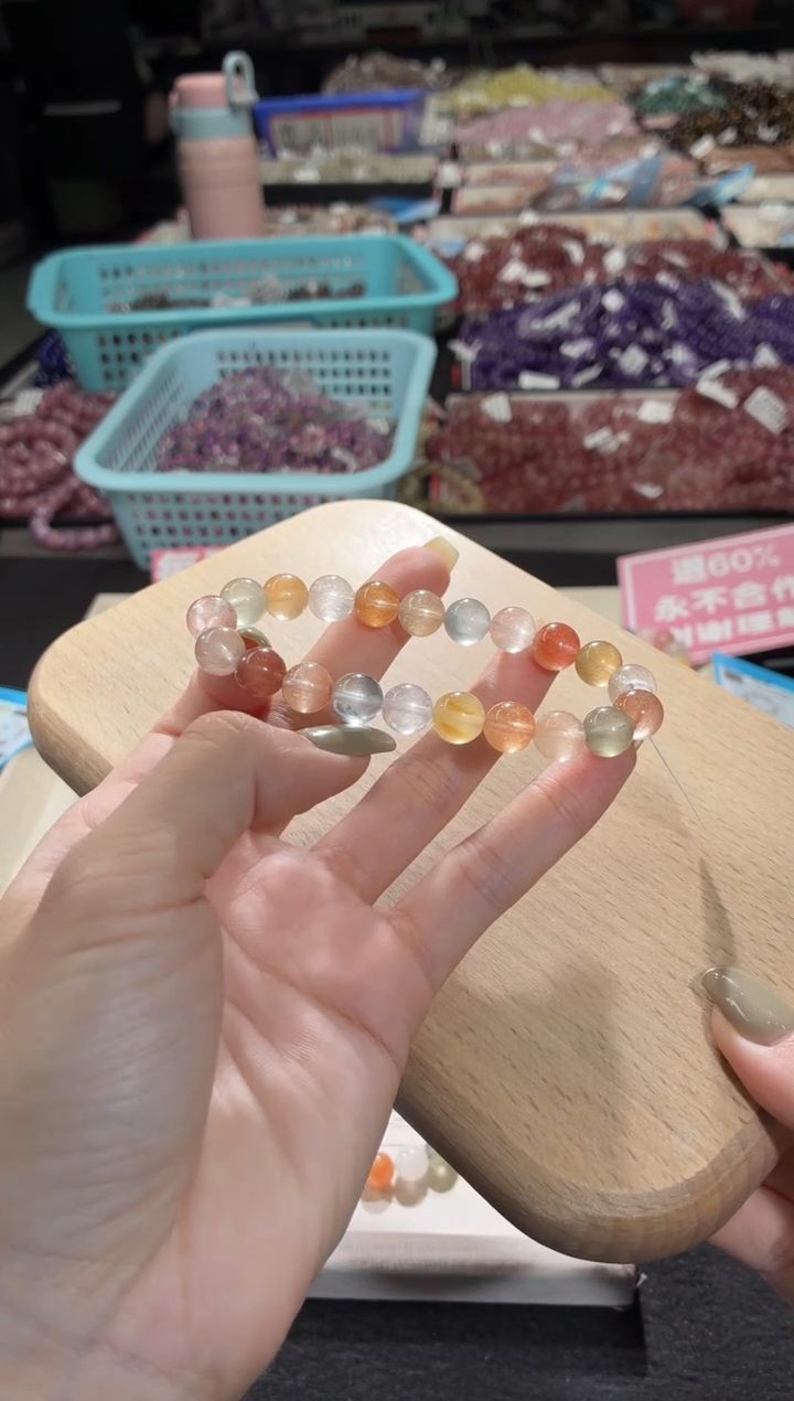 未镶嵌手链水晶439号 多样性发一K  9+