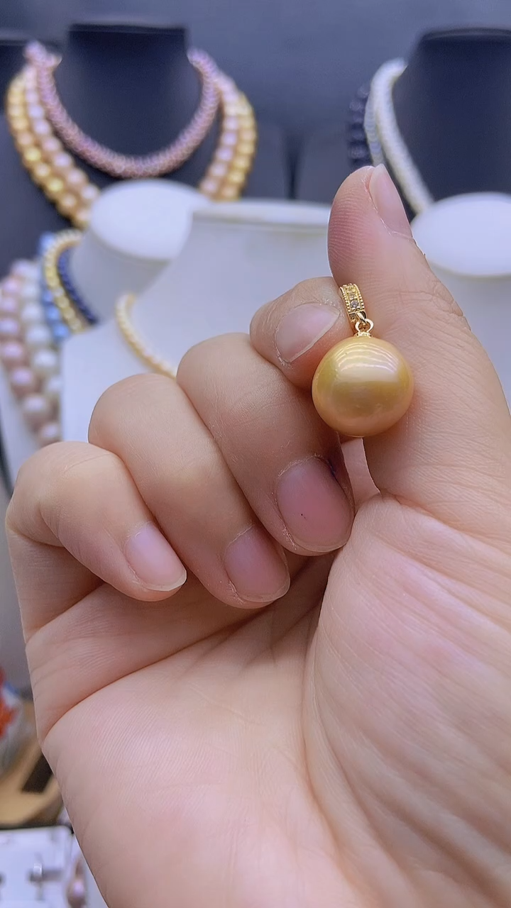 未镶嵌淡水珍珠原创设计1
