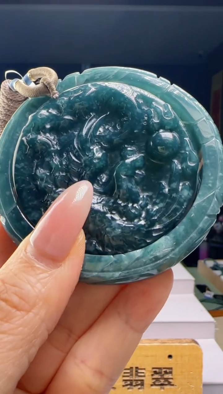 翡翠未镶嵌颈饰多样性发其一套YJ@@WS1WX39756