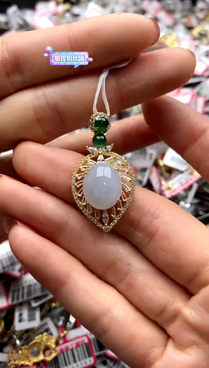 【闪购商品】翡翠戒指银S925镶嵌111111111    2