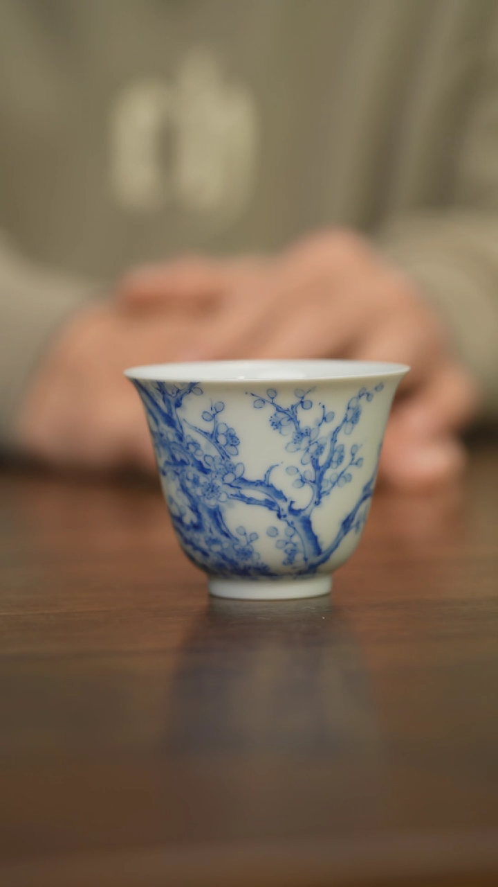 【闪购商品】杯柴窑青花破价福利