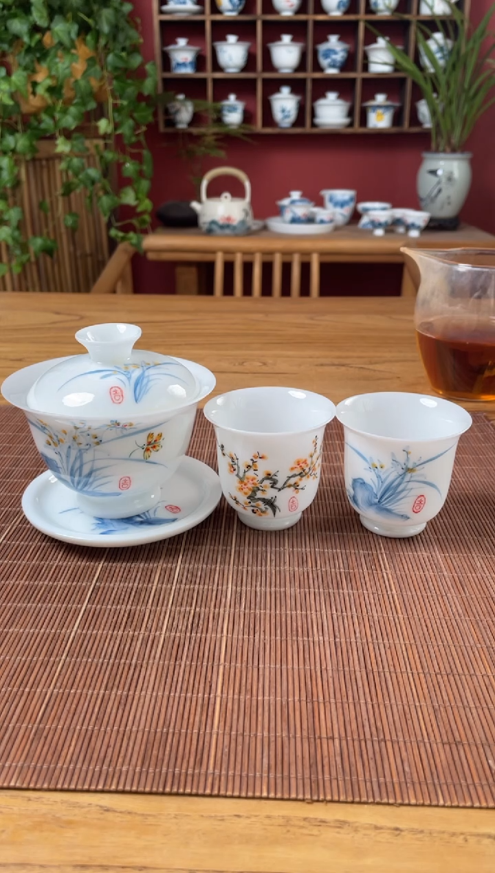 客杯盖碗/杯群芳斋闪购链接（以闪拍图片为准）