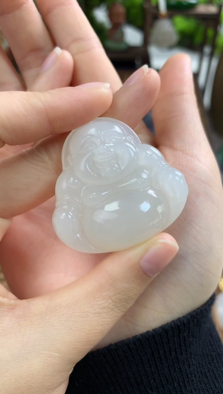 【闪购商品】和田玉颈饰未镶嵌吊坠40mm