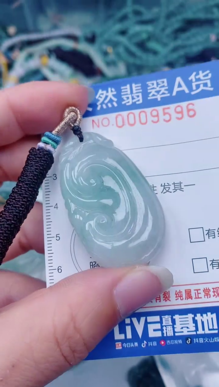颈饰未镶嵌翡翠00009596