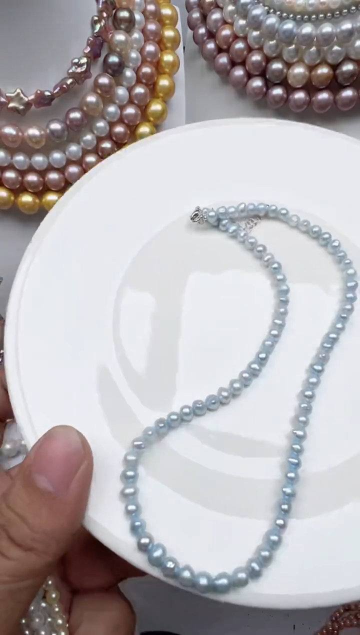 【闪购商品】淡水珍珠颈饰未镶嵌1