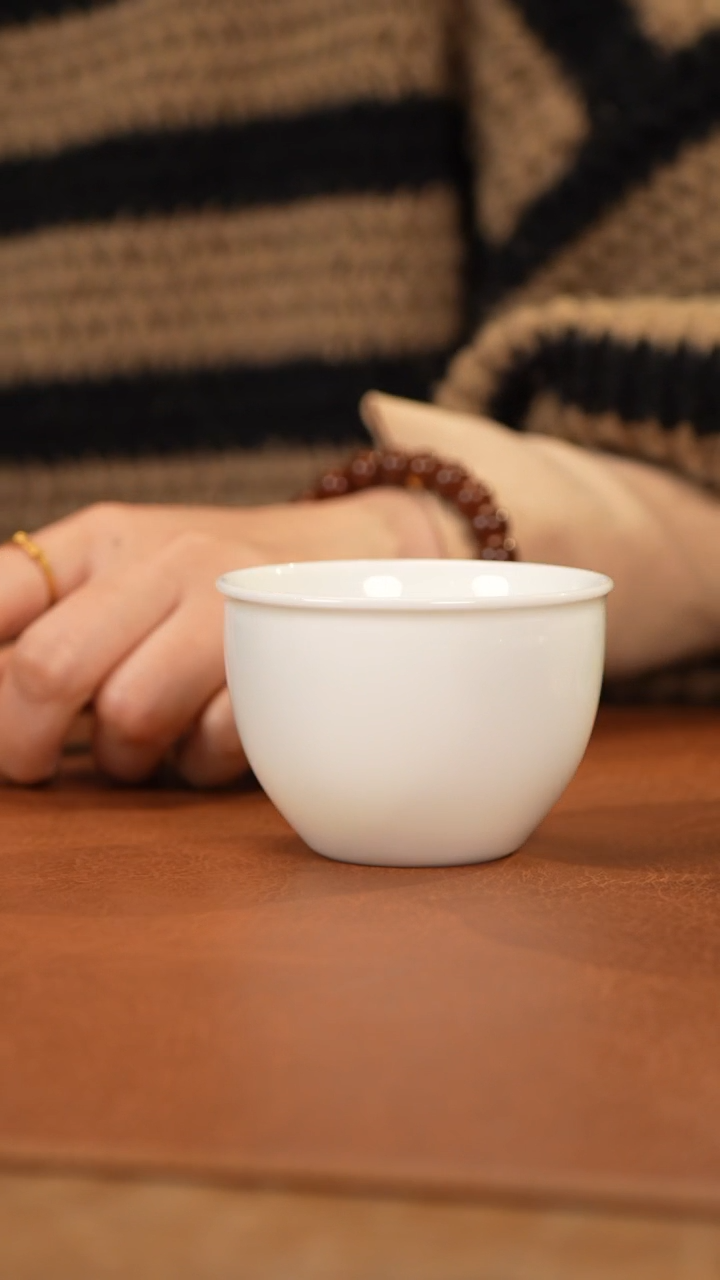 【闪购商品】杯景德镇白胎缸杯