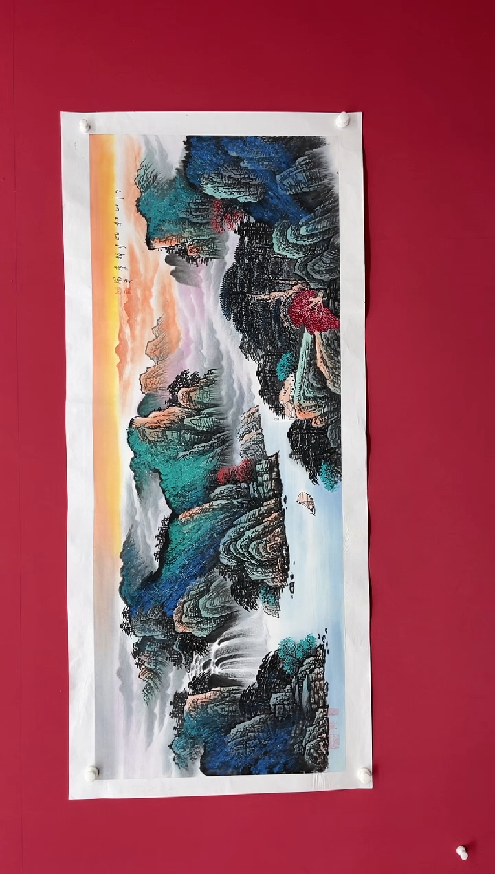 【闪购商品】国画吴-小六尺山水/无框/W