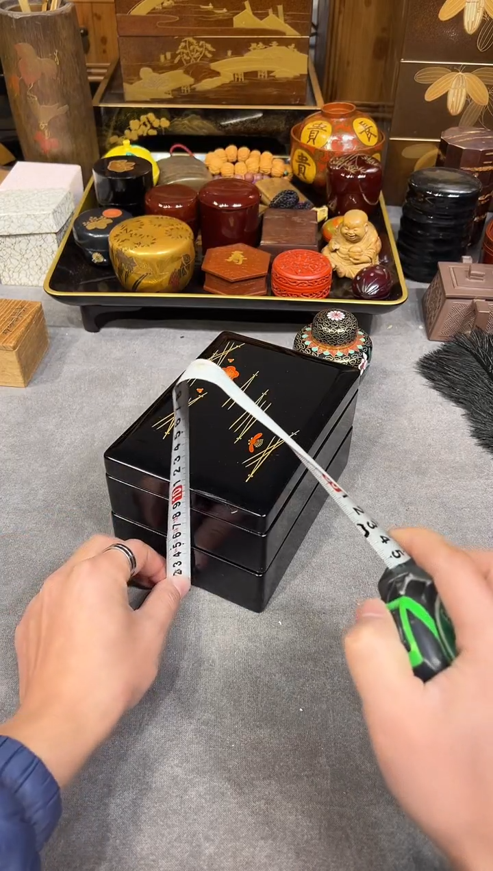 两段 大漆漆器大漆漆器