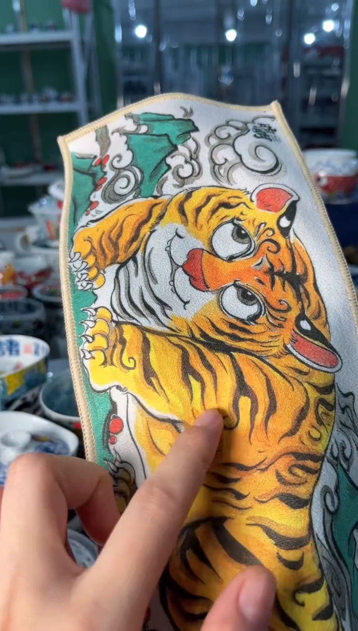 瓷片陶昨明茶巾（福利价格）