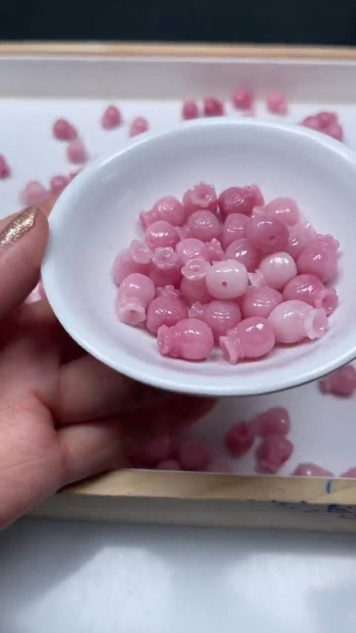 未镶嵌散珠拼合珍珠（马贝珠）A2006 女皇贝 福袋9*10mm6个6.8元