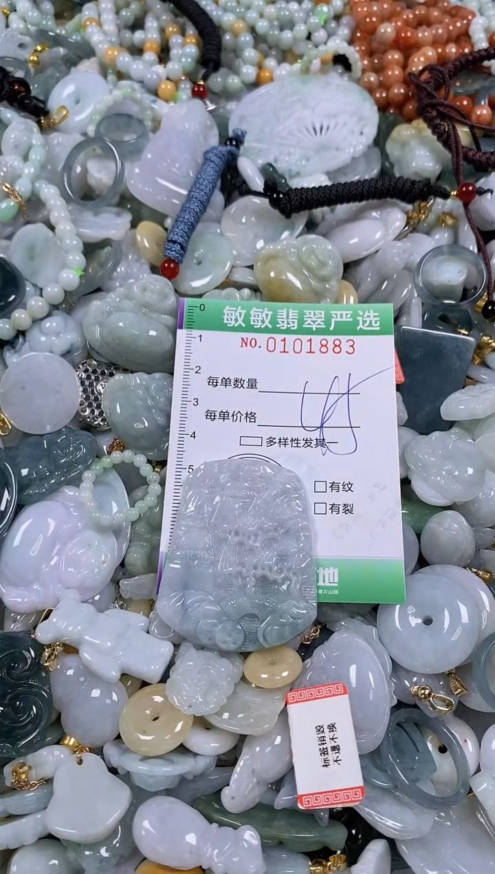 【闪购商品】翡翠颈饰未镶嵌闪购链接0101883