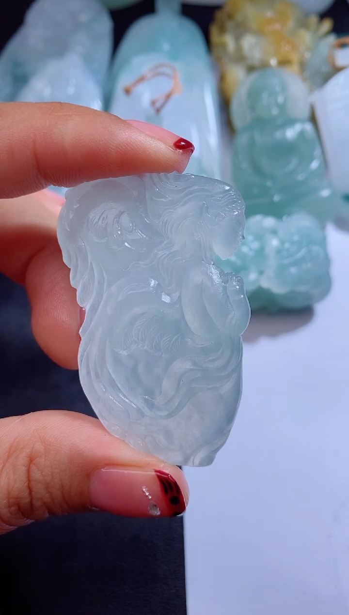 【闪购商品】定制翡翠未镶嵌毛货不支持退换付款后联系客服确认抛光