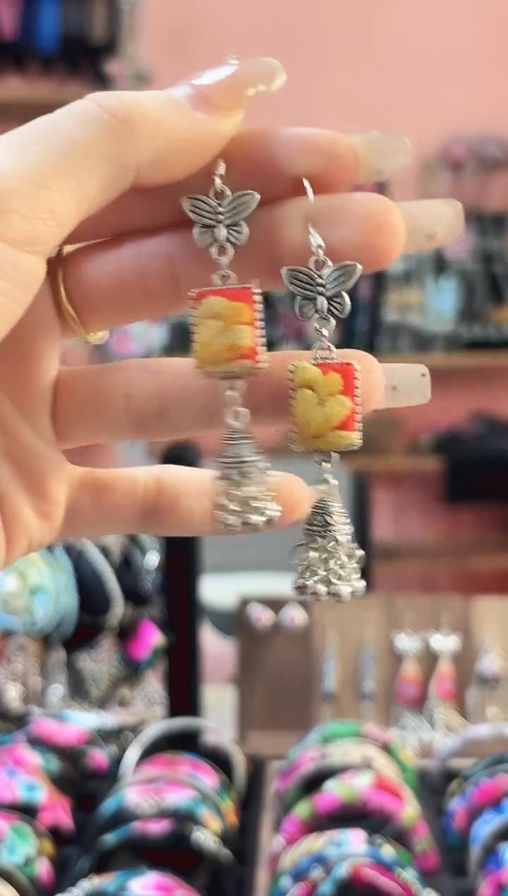 织绣艺枝独绣手工饰品321