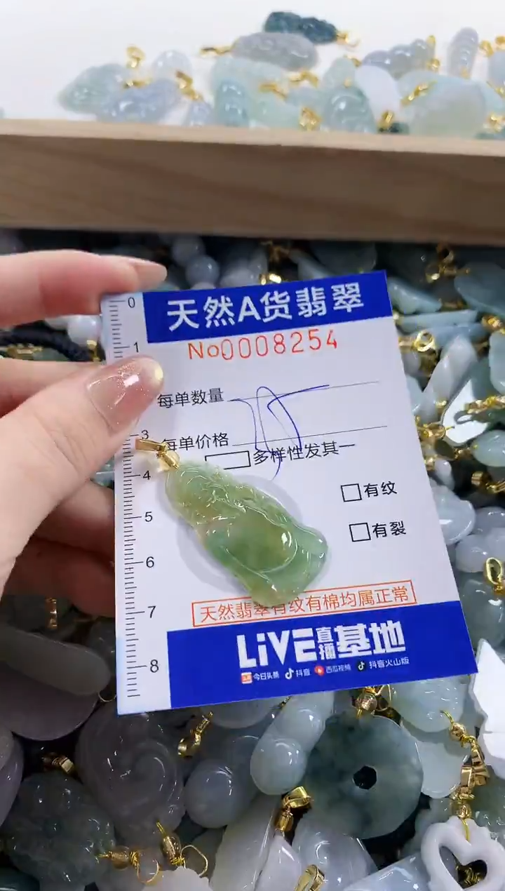 颈饰未镶嵌翡翠天然A货翡翠